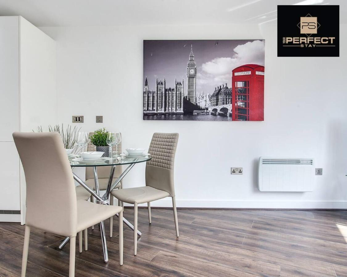 Luxe Modern Apartment By Your Perfect Stay Short Lets Birmingham Luaran gambar