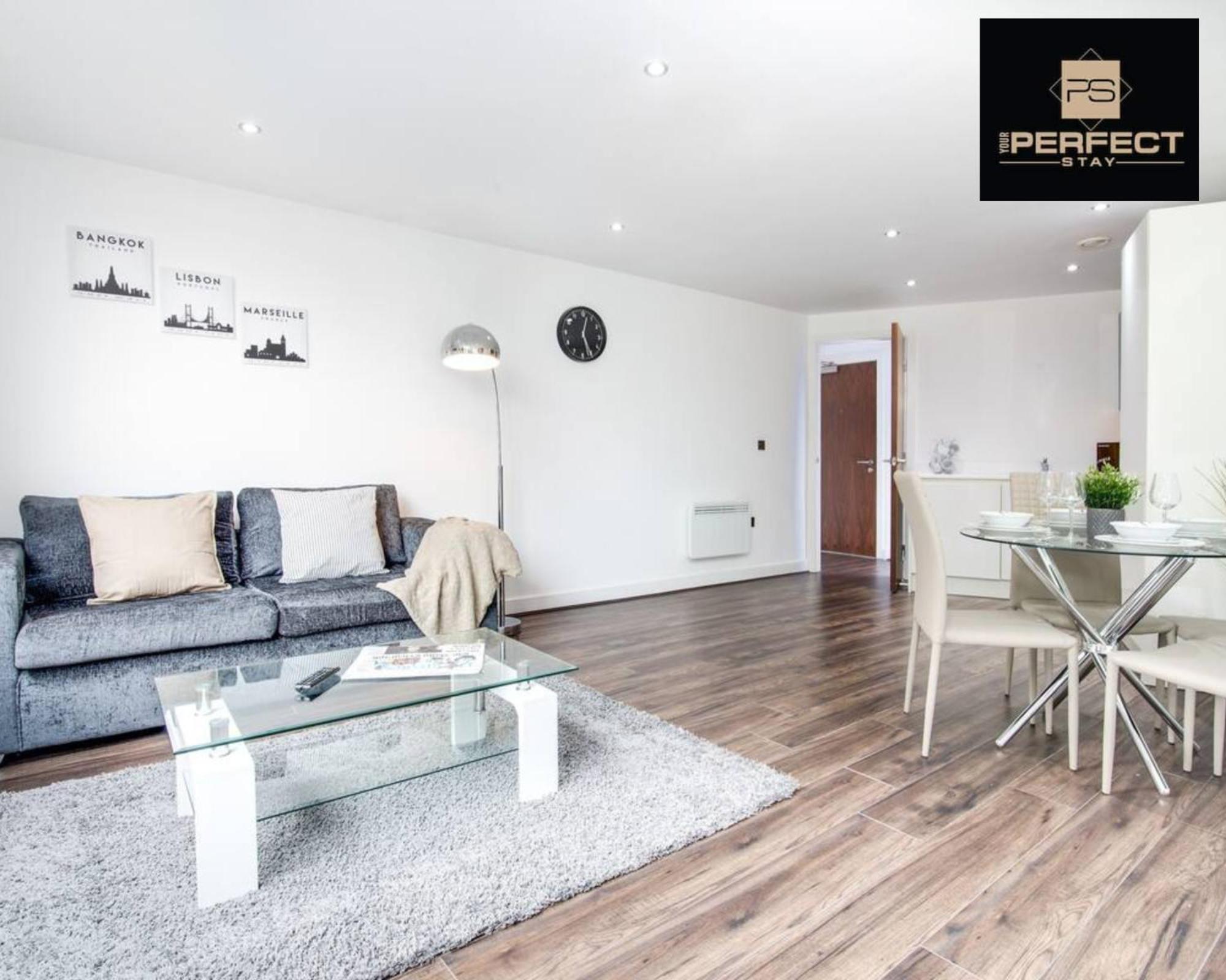 Luxe Modern Apartment By Your Perfect Stay Short Lets Birmingham Luaran gambar