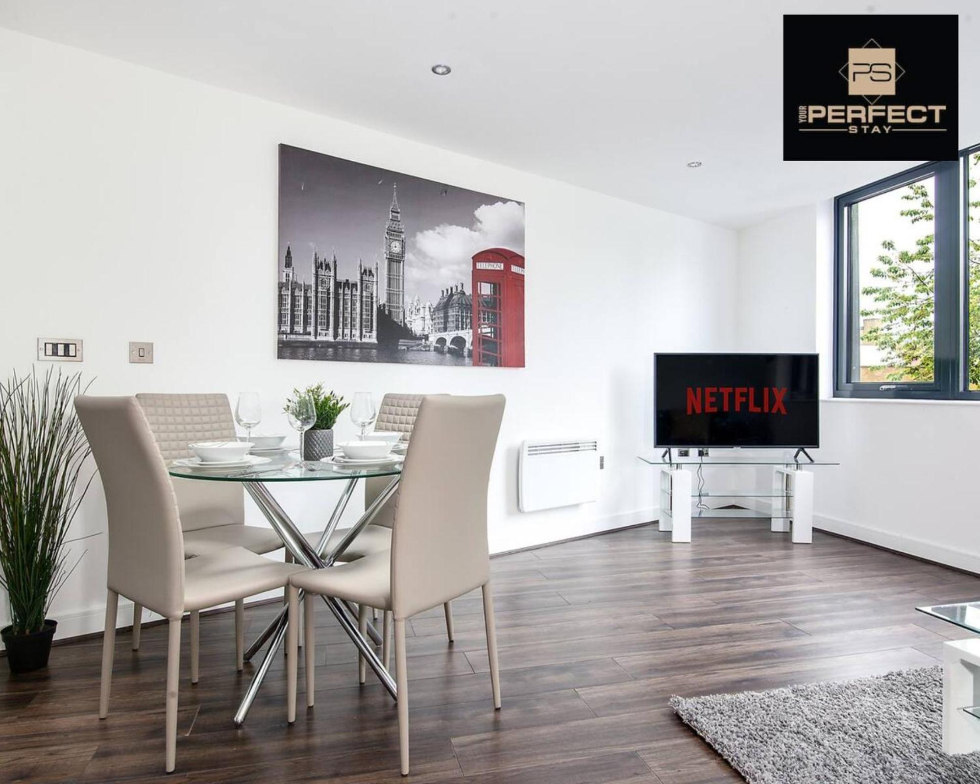 Luxe Modern Apartment By Your Perfect Stay Short Lets Birmingham Luaran gambar